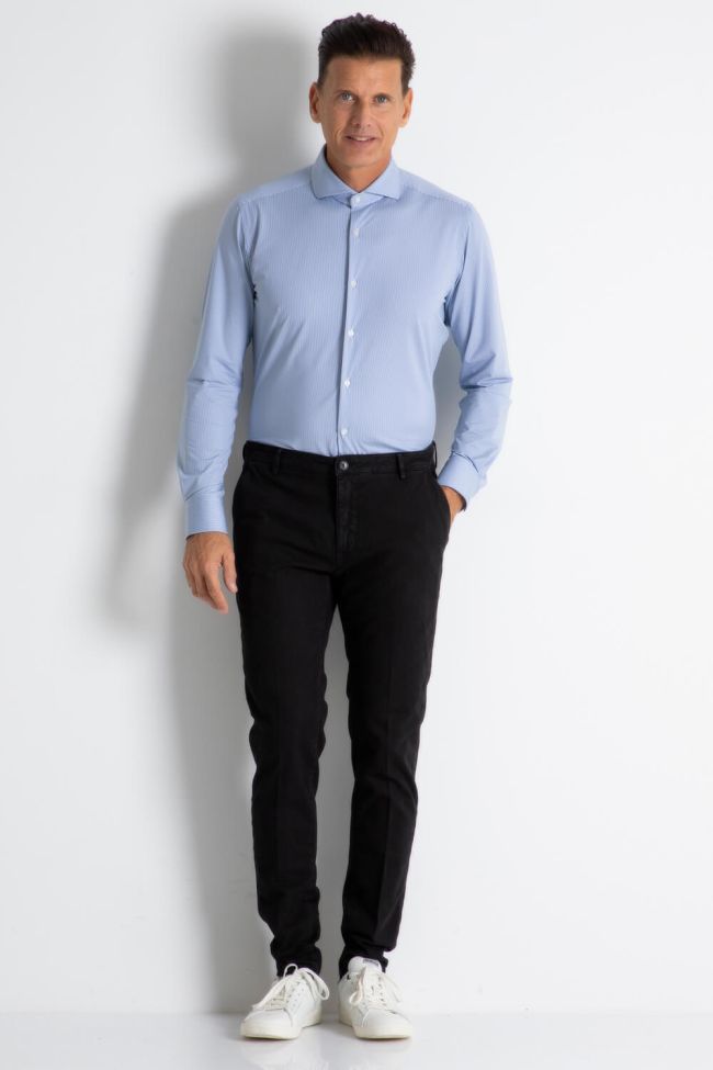 yan simmon Hose Herren Yan Simmon Chinos Slim Einfarbig Bis zu 55% Rabatt