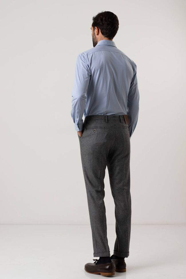 b-settecento Hose Herren B-Settecento Chinos Slim Halb Unifarben 2025