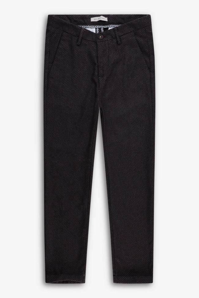 yan simmon Hose Herren Yan Simmon Klassische Slim Halb Unifarben 60% wool 35% pl 5% pa