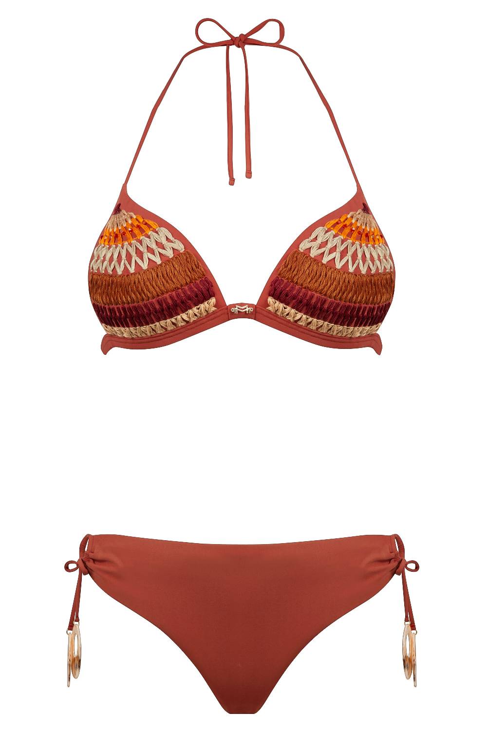 Maryan Mehlhorn HAND-EMBROIDERED PUSH-UP TOP Bis zu 65% Rabatt