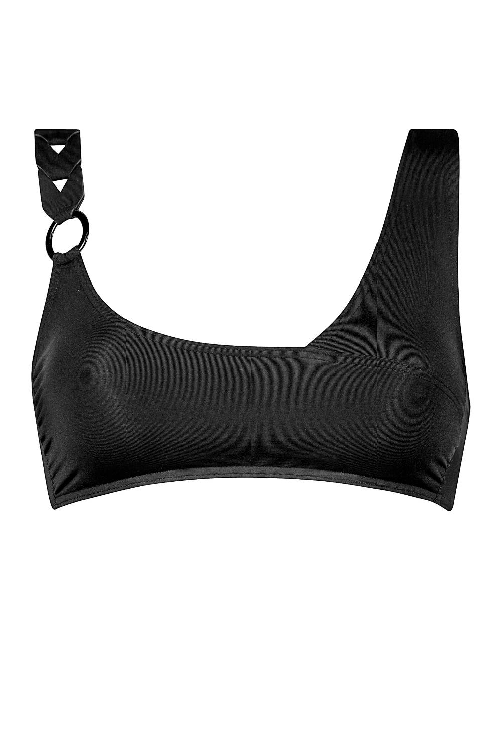 Maryan Mehlhorn ASYMMETRIC BRALETTE Black Friday