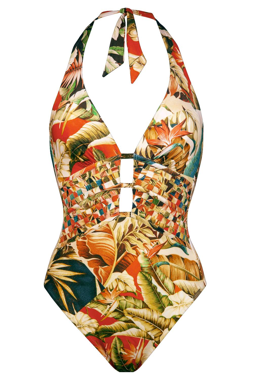 Maryan Mehlhorn HALTER SWIMSUIT Begrenztes Angebot