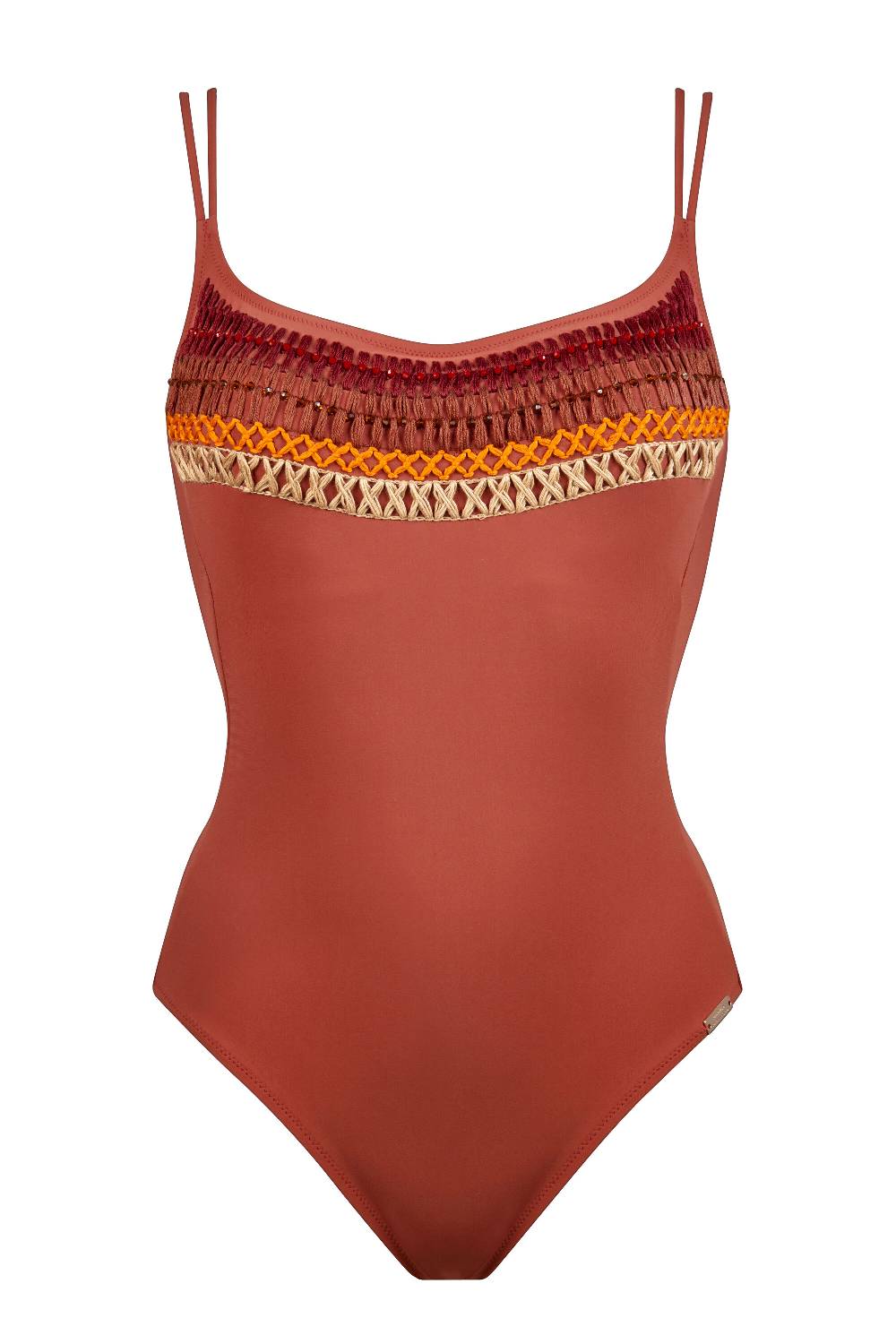 Maryan Mehlhorn HAND-EMBROIDERED SWIMSUIT Online Shopping