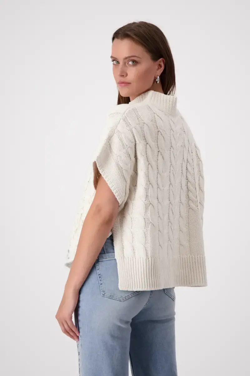 ﻿Monari Pullover mit Spitze Super Sparpreis