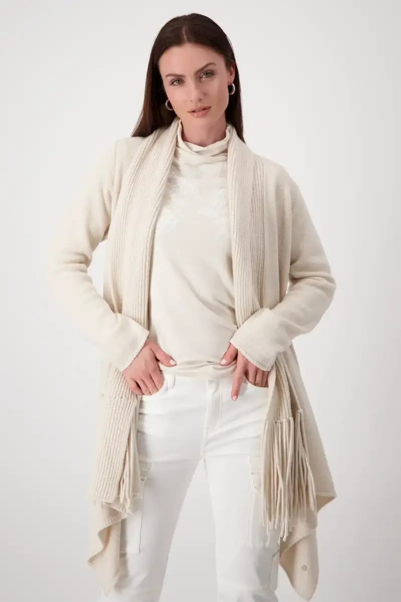 Monari Strickjacke mit Schalkragen Bis zu 50% Rabatt