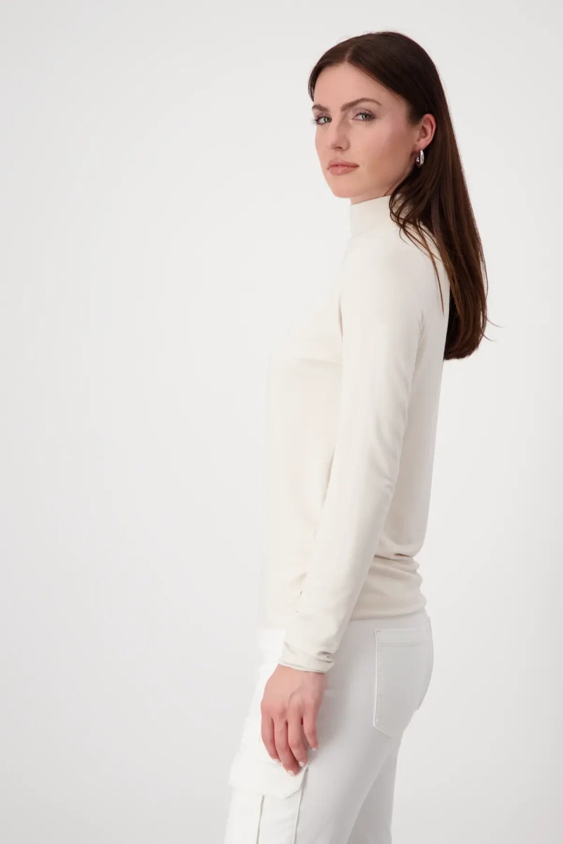 Monari Shirt mit toniger Pailletten-Blume Bis zu 60% Rabatt
