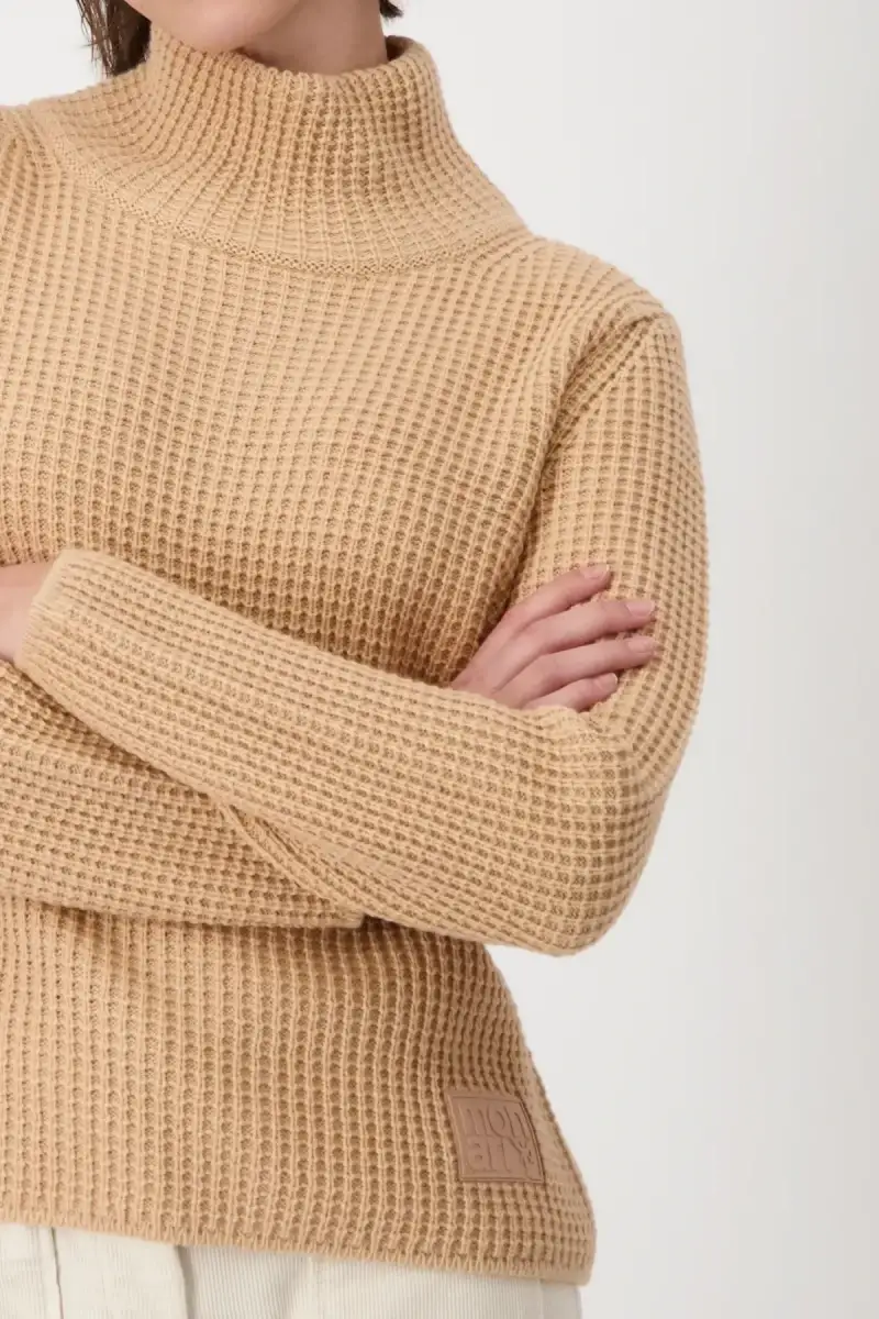 Monari Strickpullover mit Stehkragen Sonderangebot der Fabrik