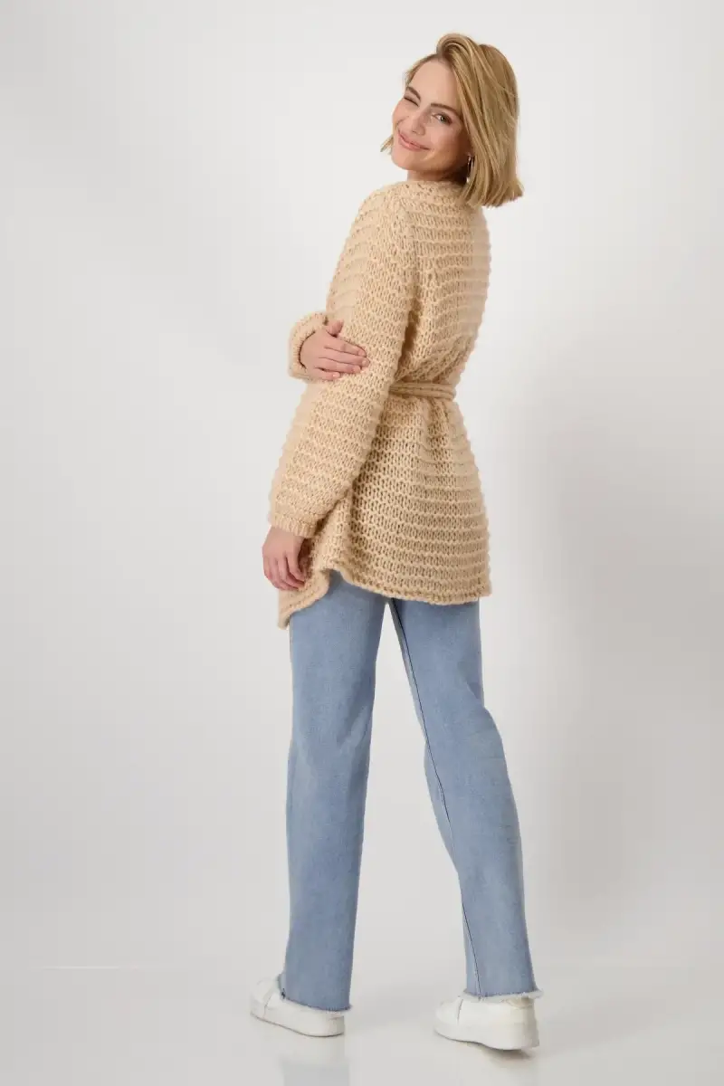 Monari Locker gestrickte Strickjacke Bis zu 55% Rabatt