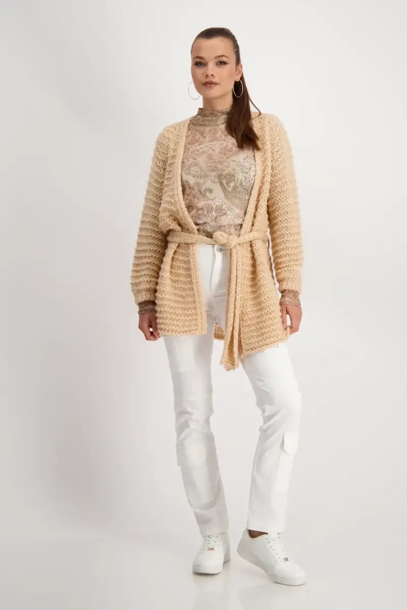 Monari Mesh Shirt mit Paisleymuster Discount Store für neue Produkte