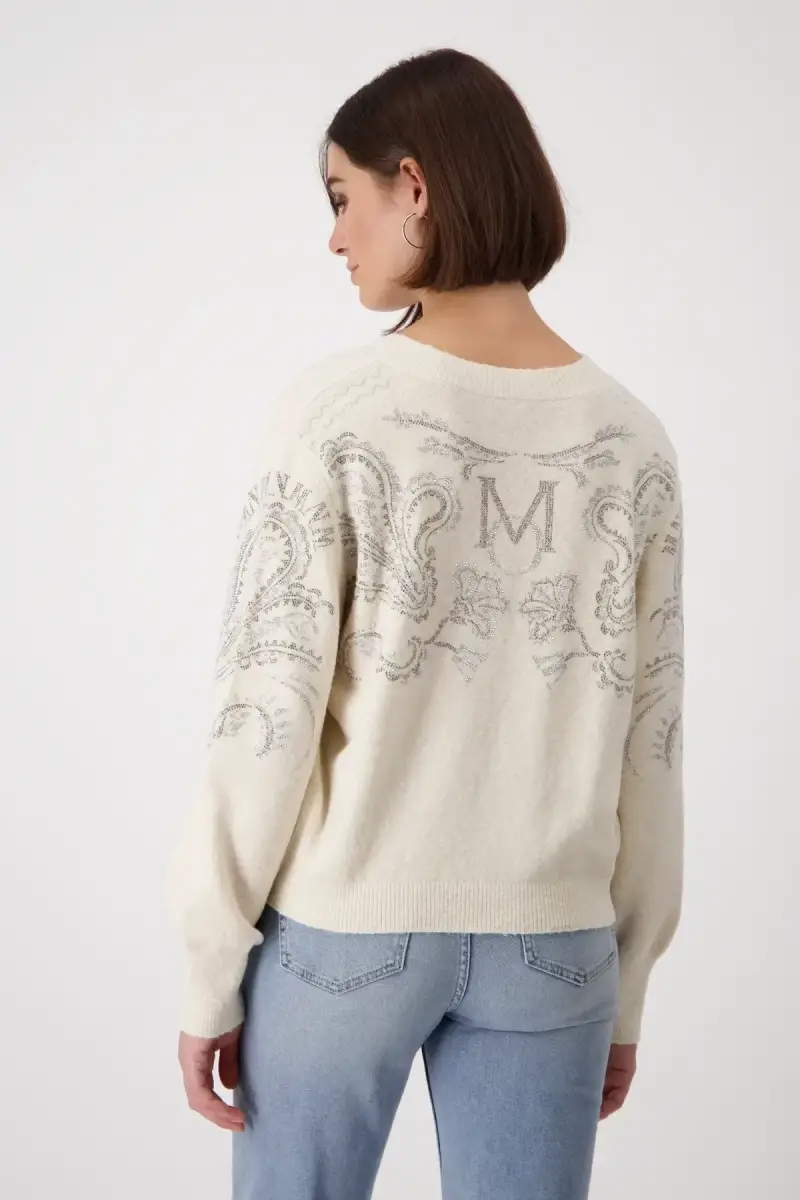 Monari Wendepullover mit Schmuck Nur noch ein Tag übrig