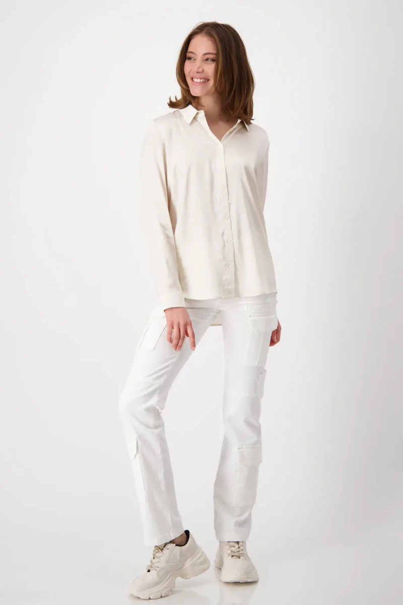 Monari Satin Bluse Outlet