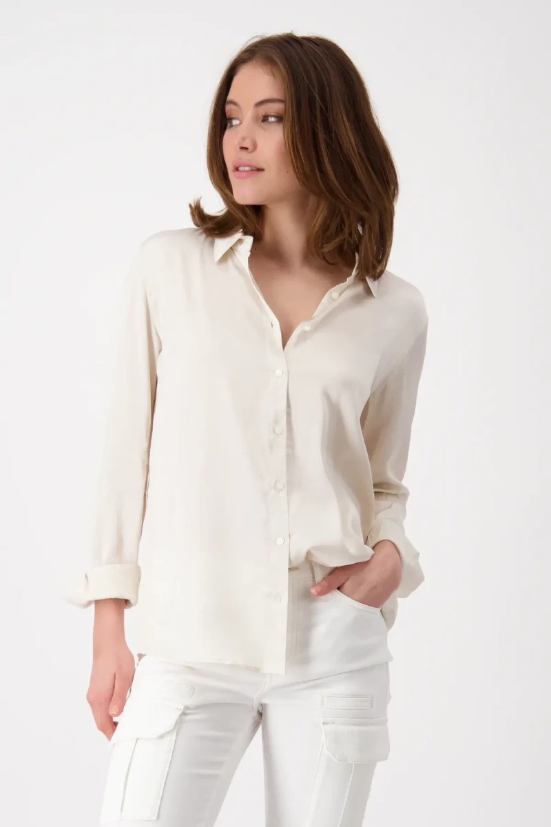 Monari Satin Bluse Outlet