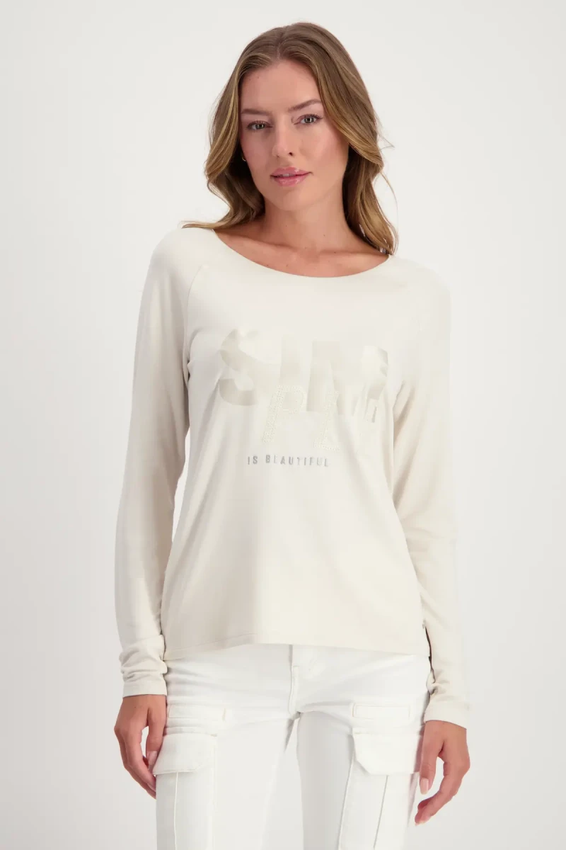 Monari Shirt mit Satin Print Limitierter Zeitrabatt