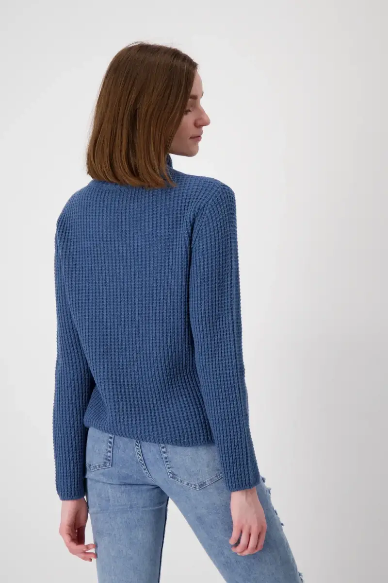Monari Strickpullover mit Stehkragen Black Friday