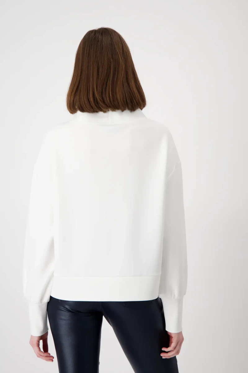 Monari Sweatshirt mit Emblem Print Weihnachtsangebot