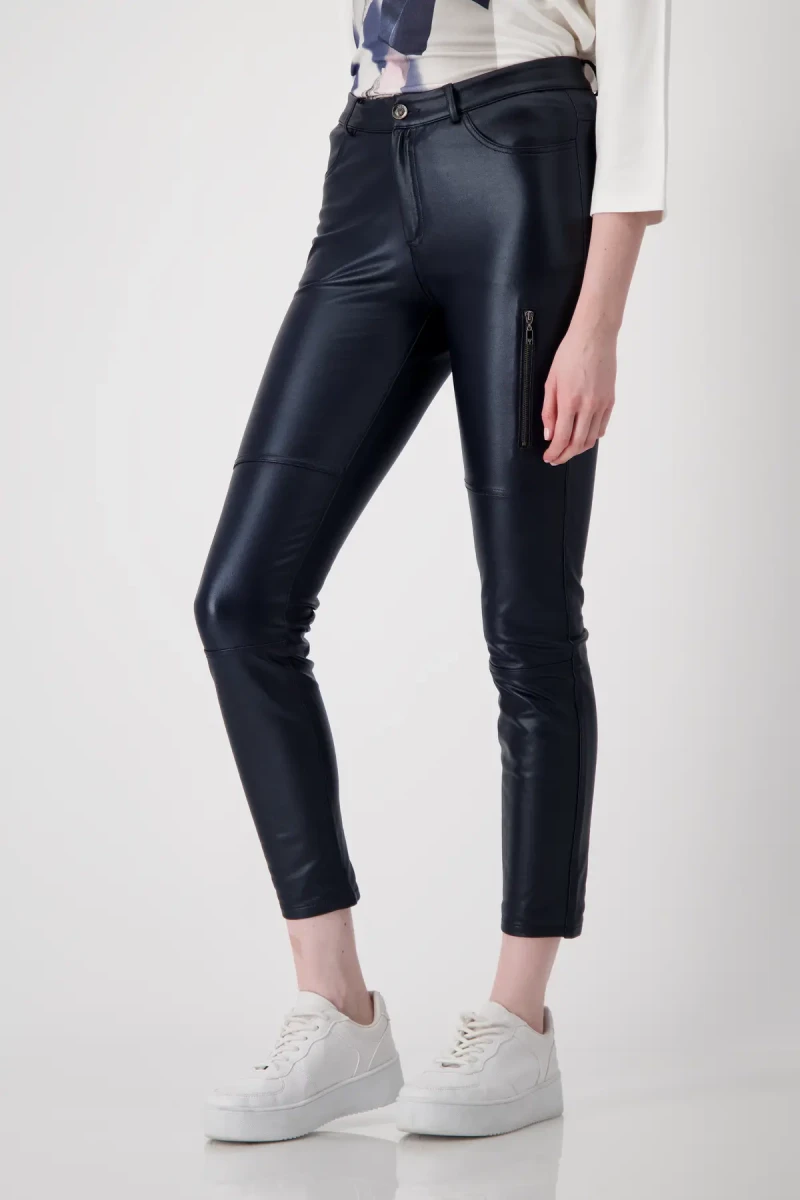 Monari Hose in Lederoptik Valentinstagsangebot