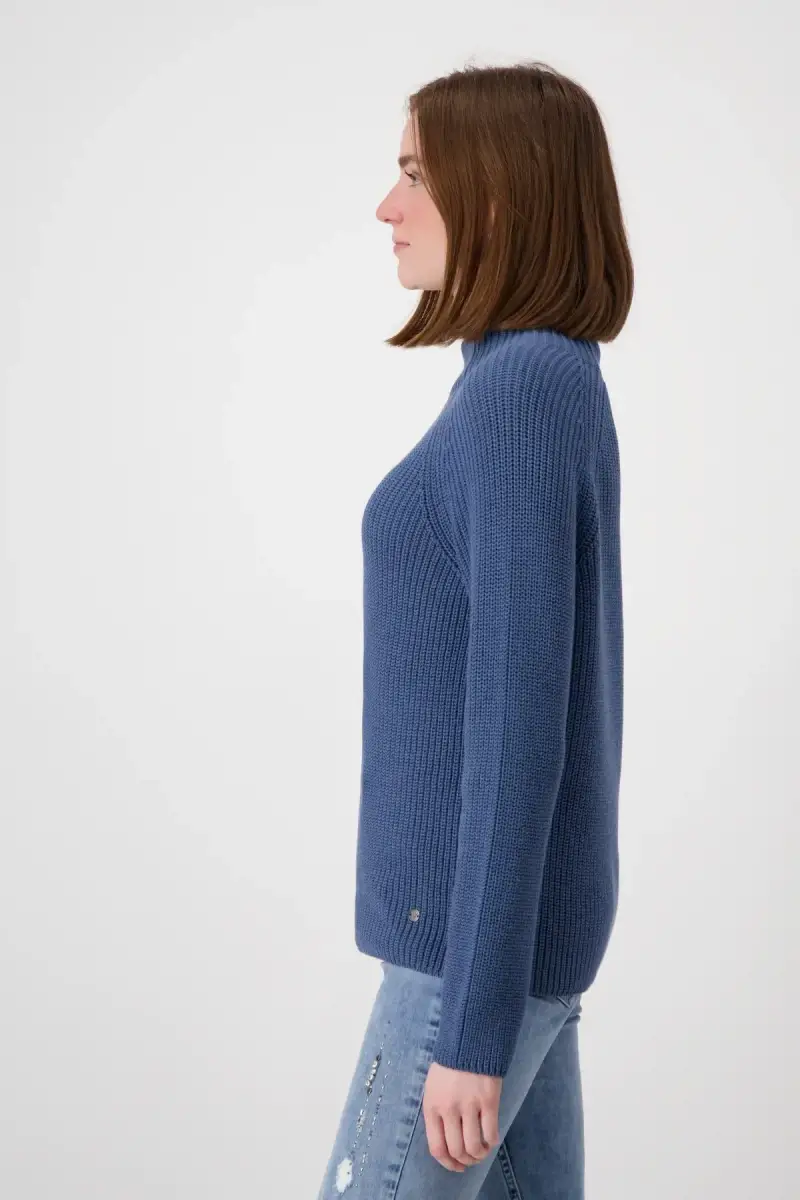 Monari Basic Stehkragen Pullover Jubiläumsangebot