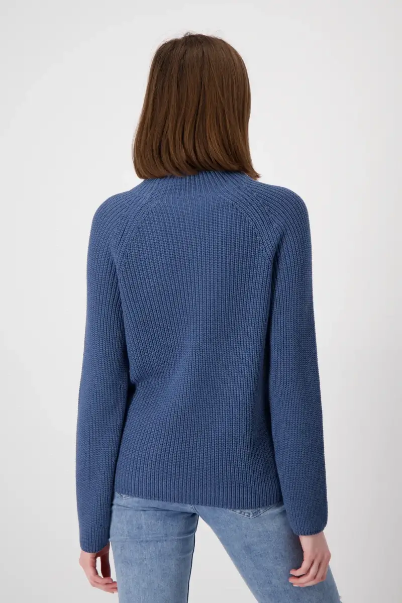 Monari Basic Stehkragen Pullover Jubiläumsangebot