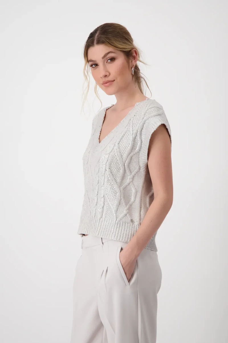 Monari Pullunder mit Zopfmuster Blitzangebot