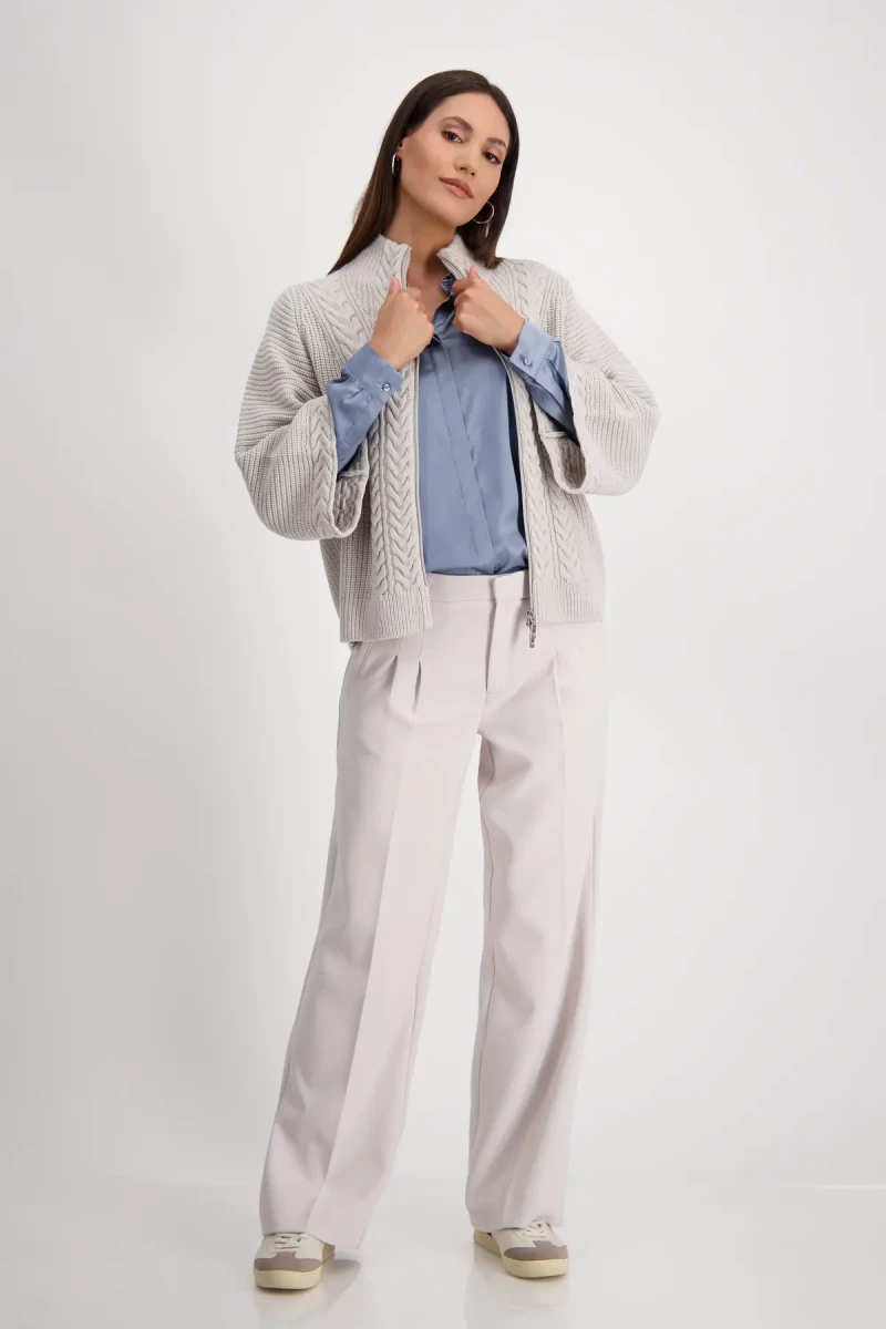 Monari Satin Bluse Große Rabatte