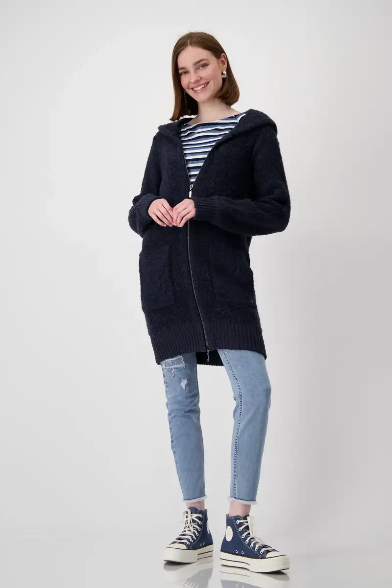 Monari Boucle Jacke mit Kapuze Neuheiten