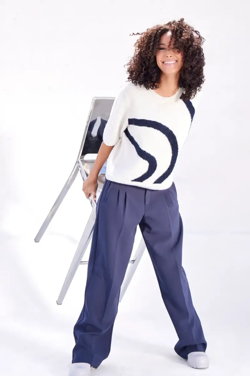 Monari Wide Leg Hose Tägliche Deals