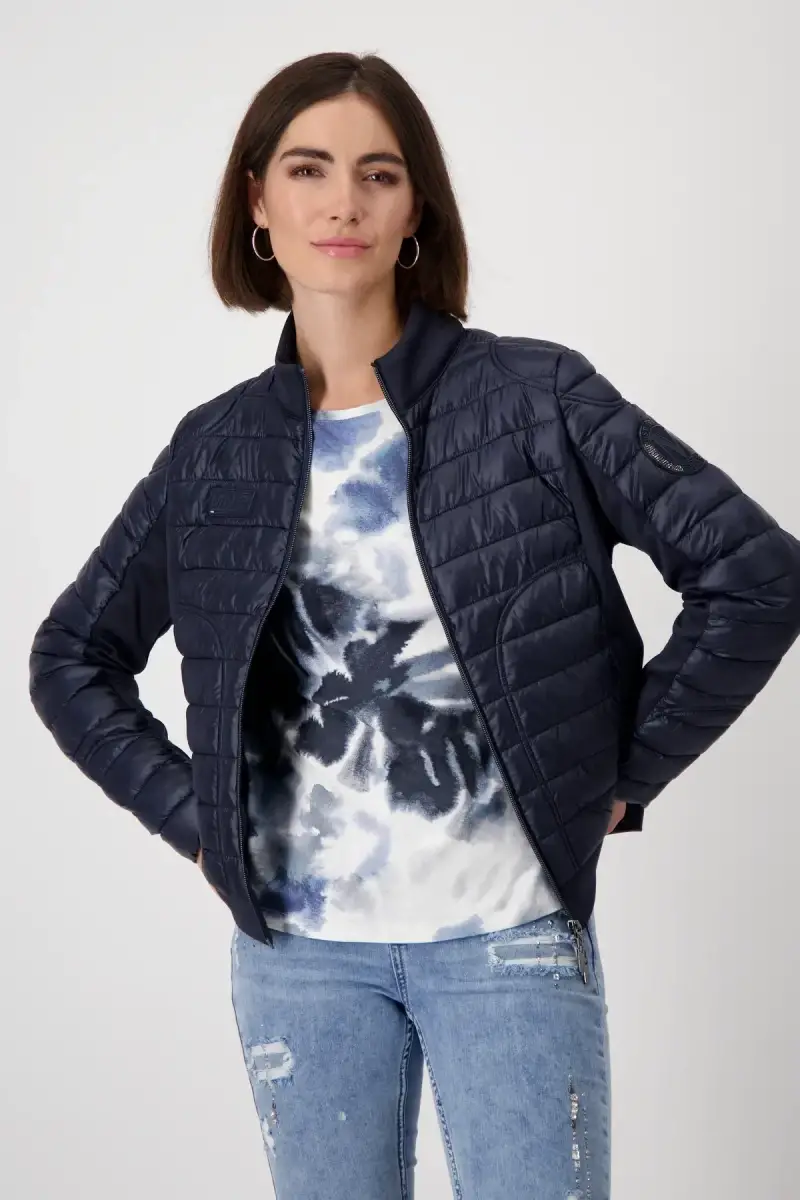 Monari Steppjacke mit Neopren Tiefpreis