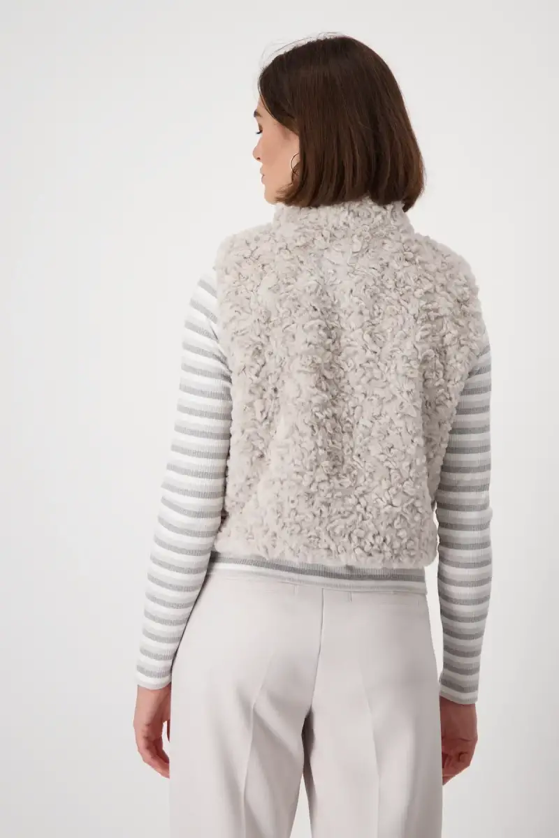 Monari Cropped-Weste mit Taschen Letzte 3 Tage