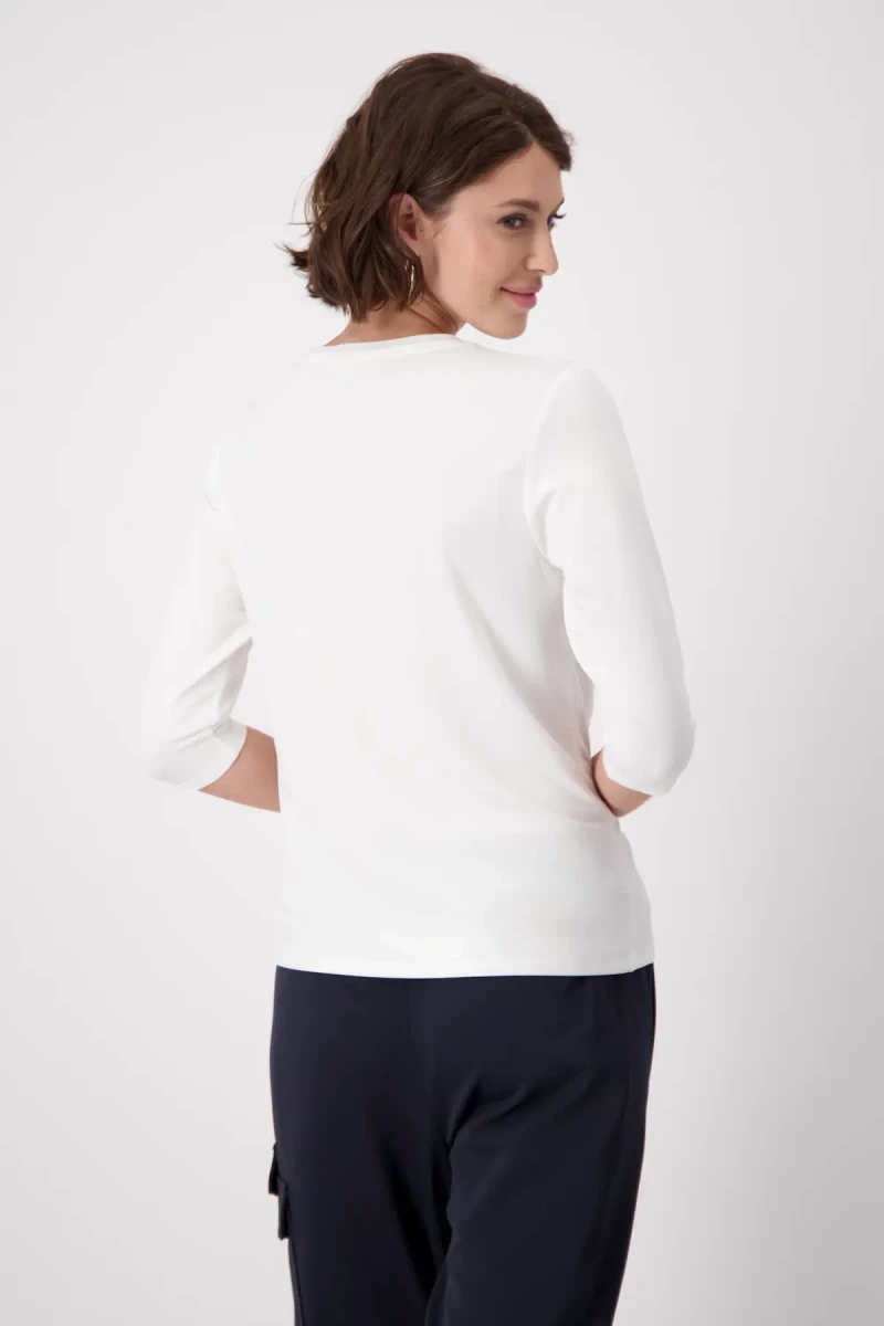 Monari Shirt mit Emblem Print Letzte 2 Tage