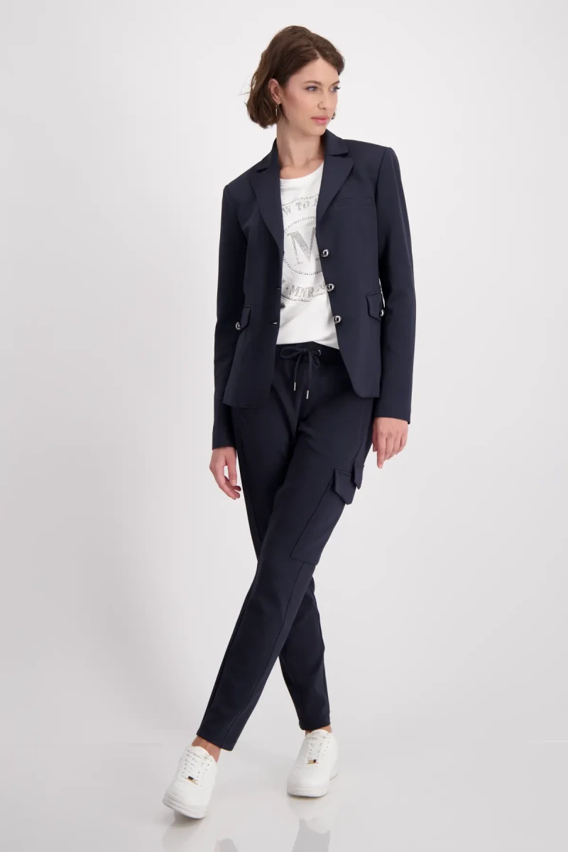 Monari Shirt mit Emblem Print Letzte 2 Tage