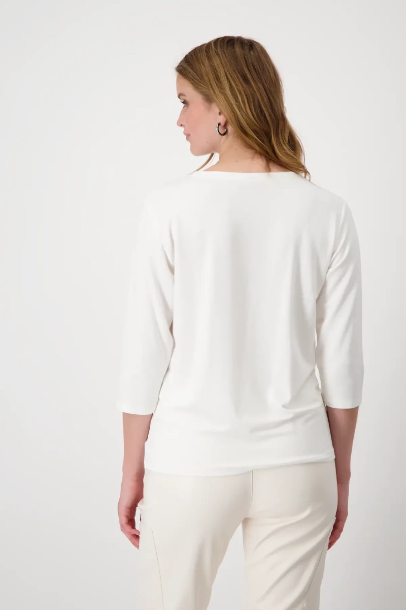Monari Shirt mit Frauenprint und Strass Bis zu 55% Rabatt