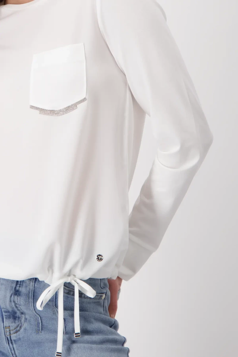 Monari Blusenshirt mit Schmucktasche Nur noch ein Tag übrig