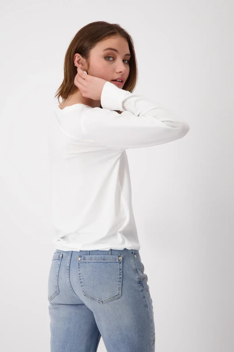 Monari Blusenshirt mit Schmucktasche Nur noch ein Tag übrig