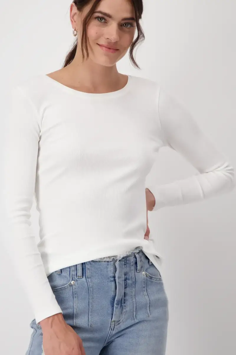 Monari Basic Shirt aus Pima Baumwolle 50% Rabatt mit kostenlosem Versand