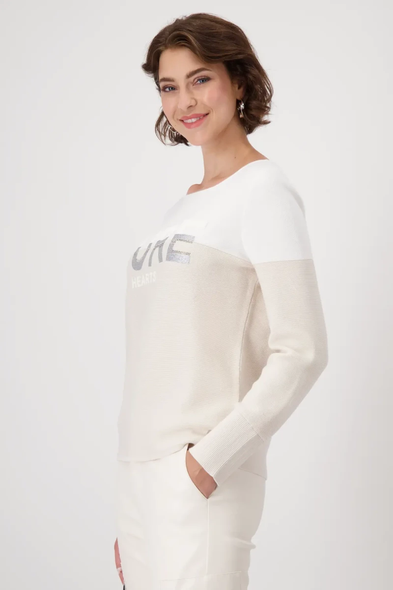 Monari Colorblock Pullover Clearance-Verkauf
