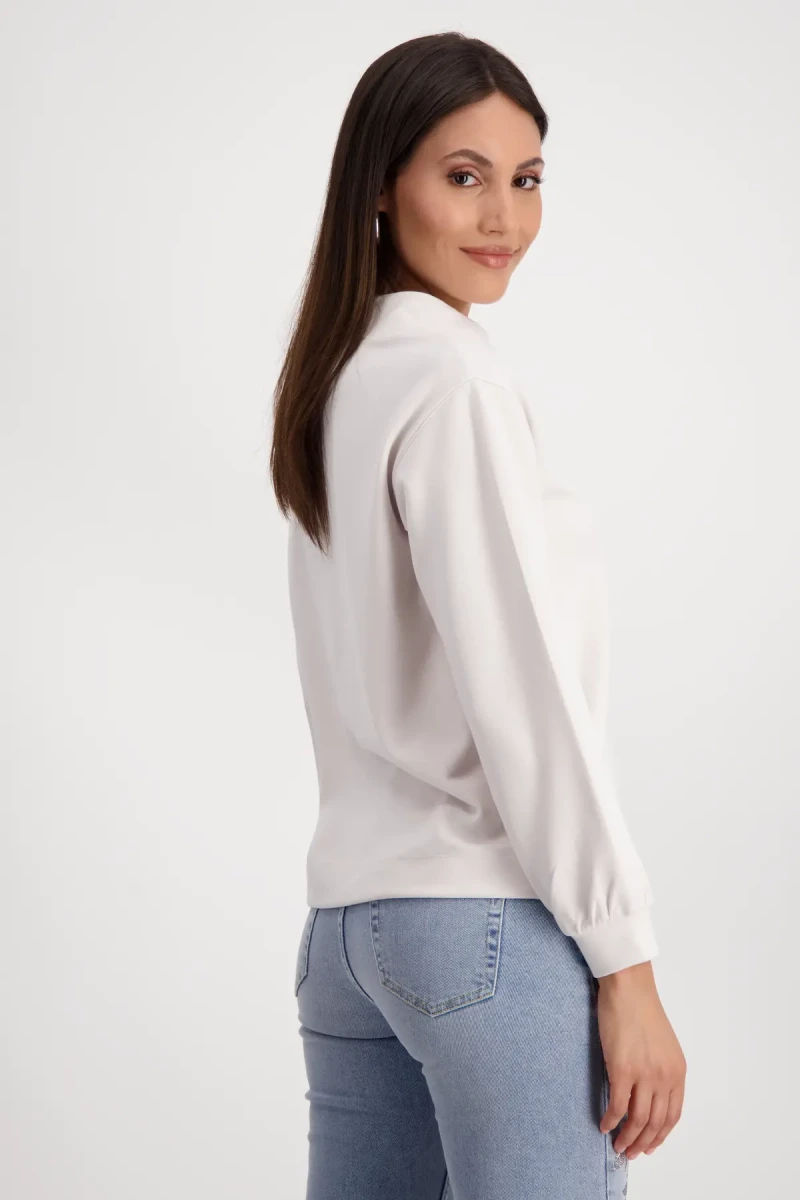 Monari Sweatshirt mit Stehkragen Fabrikladen