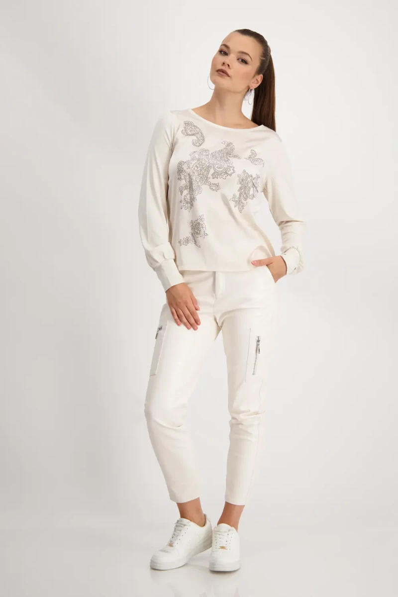 Monari Blusenshirt mit Paisleymuster zollfrei