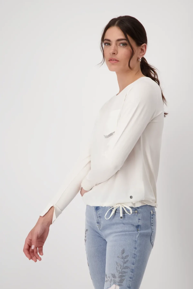 Monari Blusenshirt mit Schmucktasche Rabatte dieses Monats
