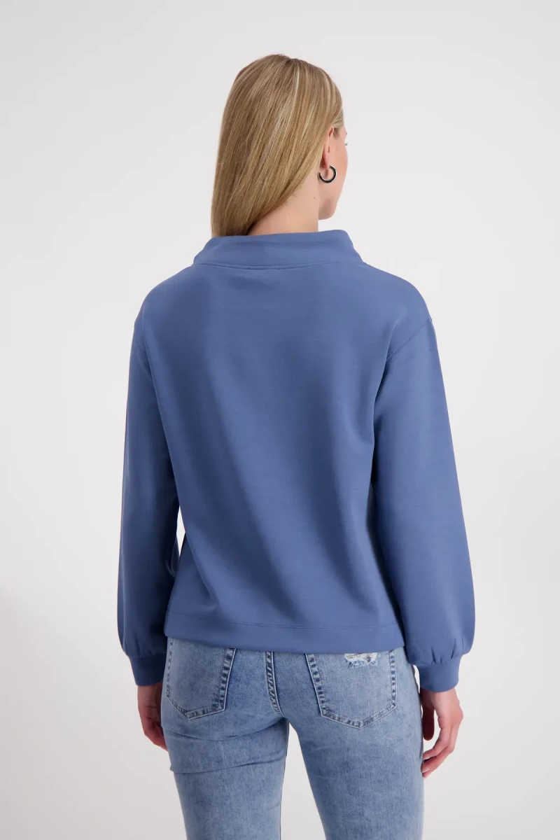 Monari Sweatshirt mit Stehkragen Online