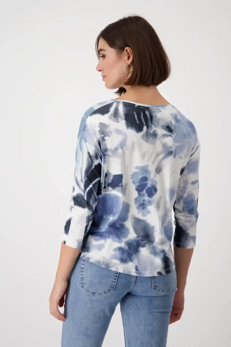 Monari Shirt mit Blumenmuster Angebote