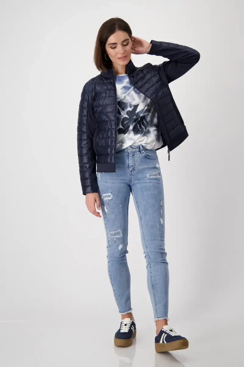 Monari Shirt mit Blumenmuster Angebote