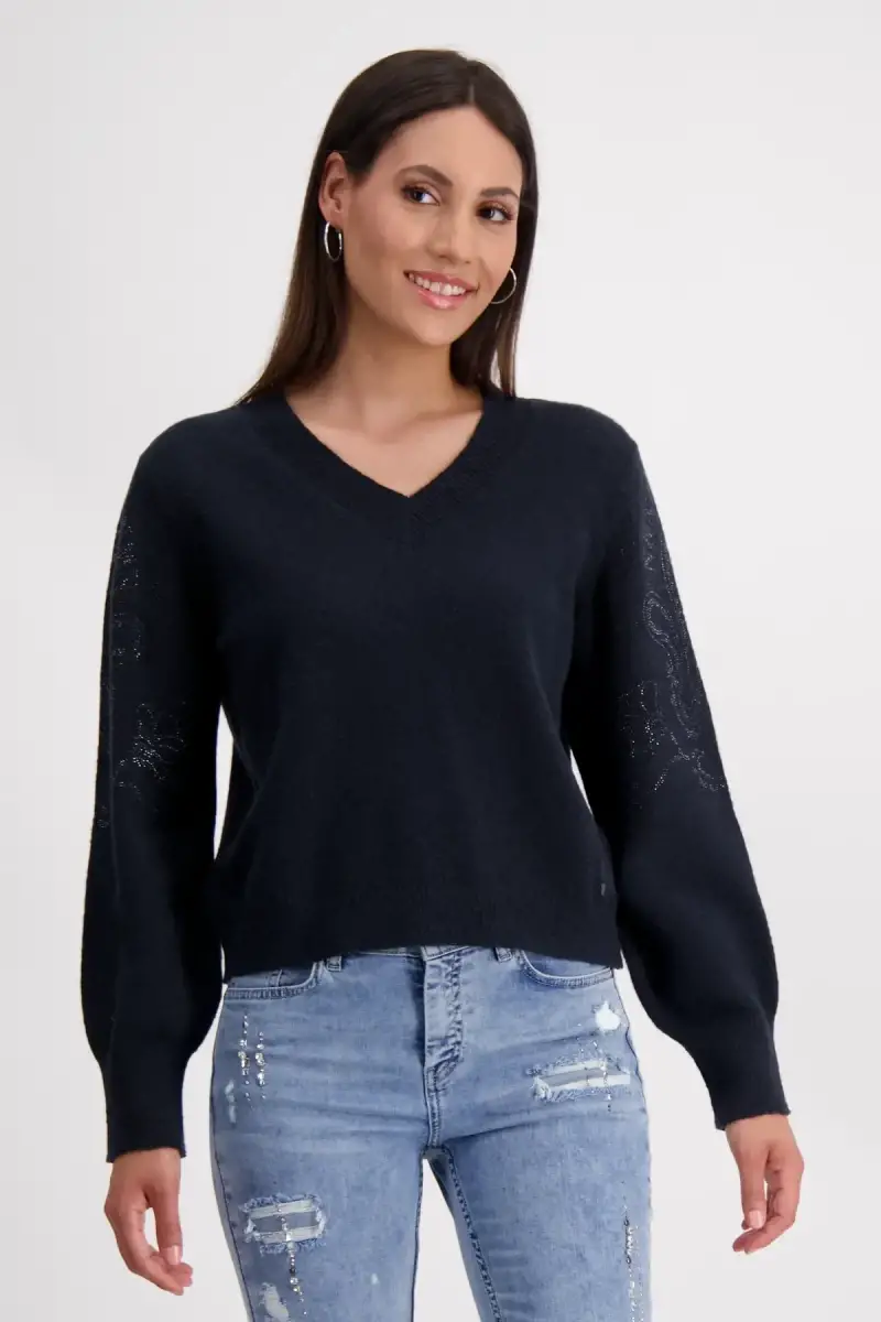 Monari Wendepullover mit Schmuck Hotsell