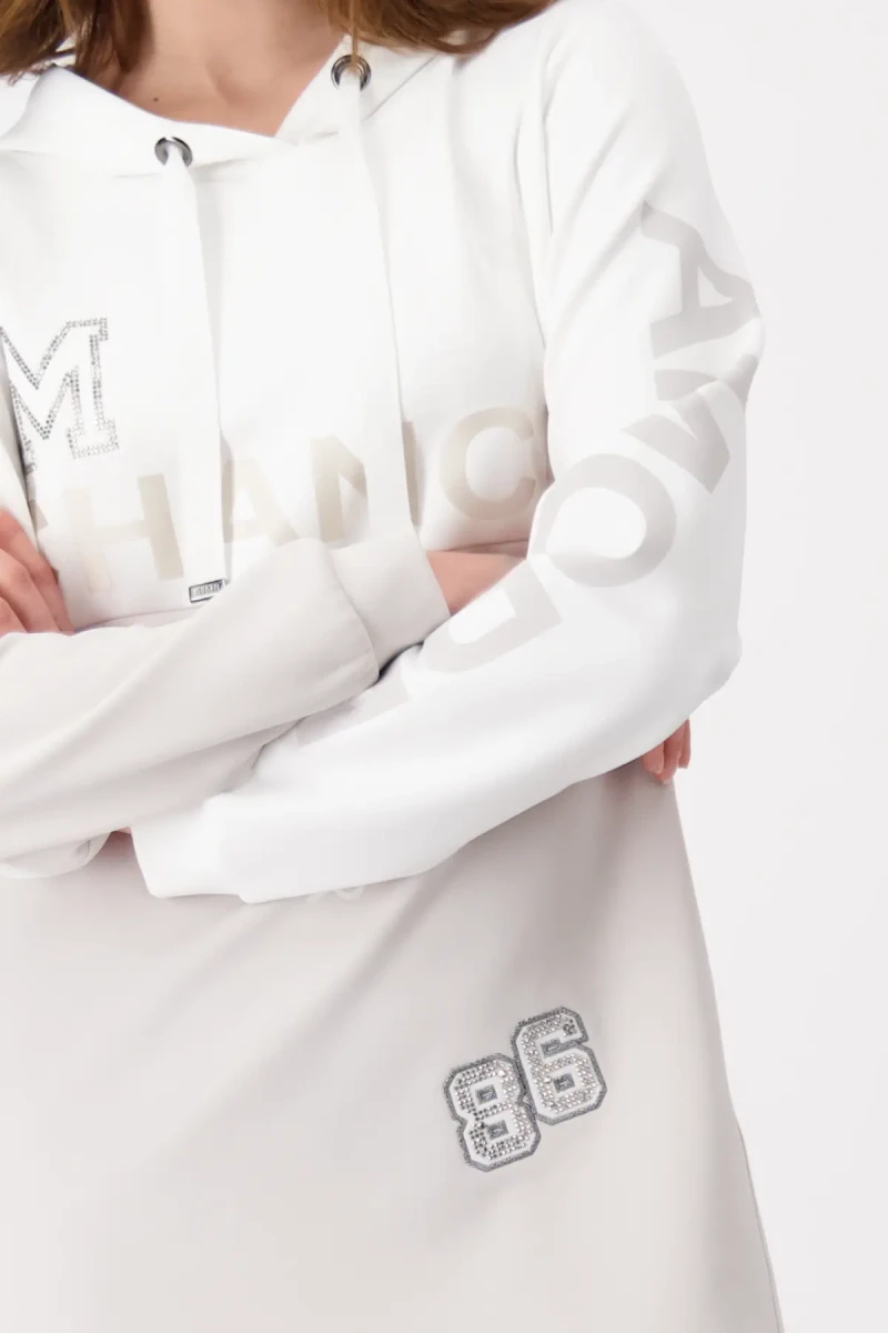 Monari Kleid mit Kapuze Günstiger Verkauf