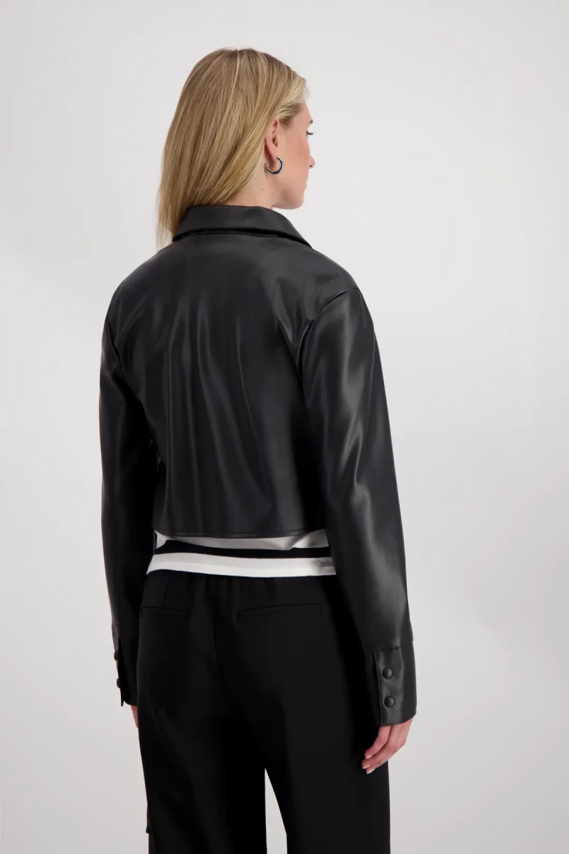 Monari Lederimitat Jacke Flash Sale