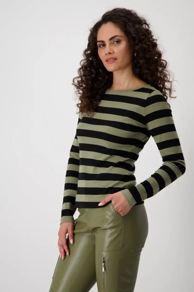 Monari Ringel Shirt Saisonschlussverkauf