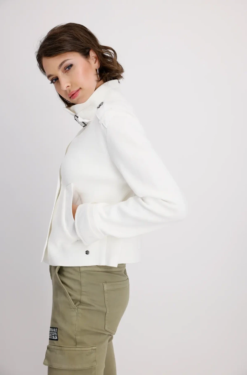 Monari Kurze Trench Strickjacke Black Friday