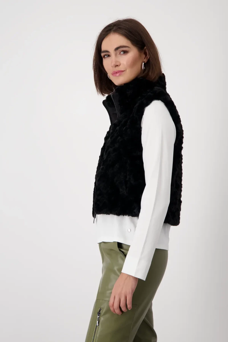 Monari Cropped-Weste mit Taschen Valentinstagsangebot