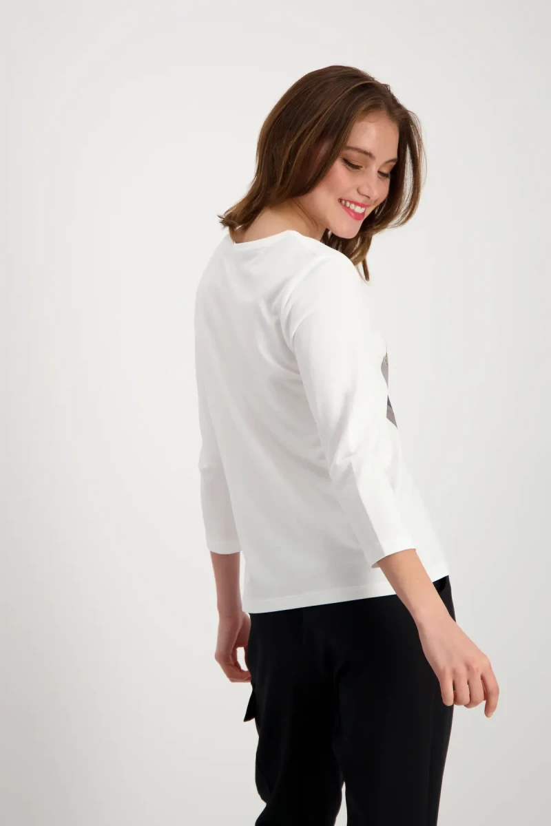 Monari Shirt mit Frauen Print Lagerräumung