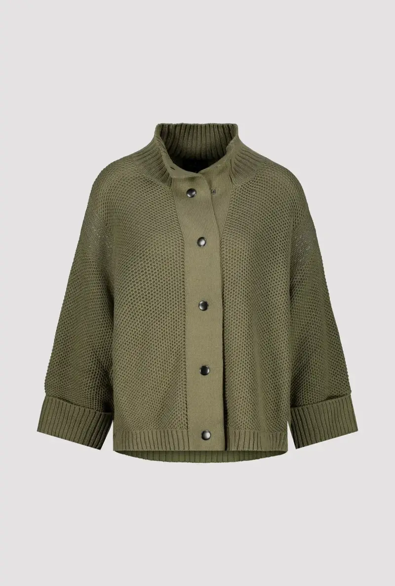 Monari Strickjacke mit Wabenmuster Heißer Verkauf