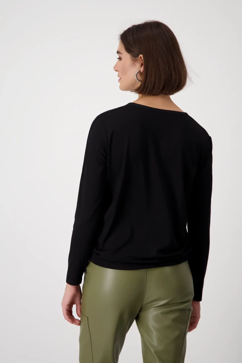 Monari Blusenshirt mit Strasssteine Neueste Mode